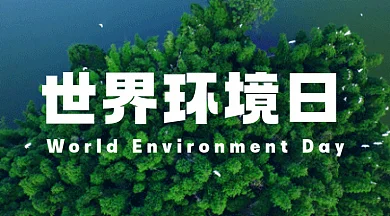 世界环境日公益环保绿色动态摄影图gif横图