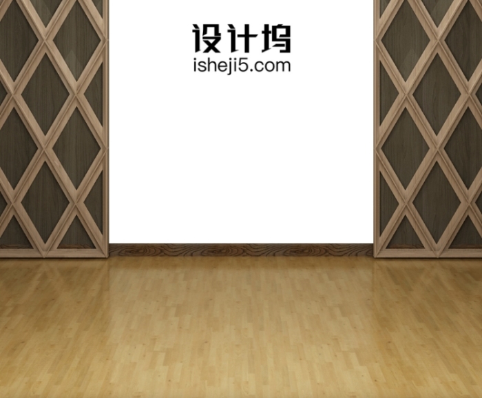 室內(nèi)靠墻樣機(jī)貼圖