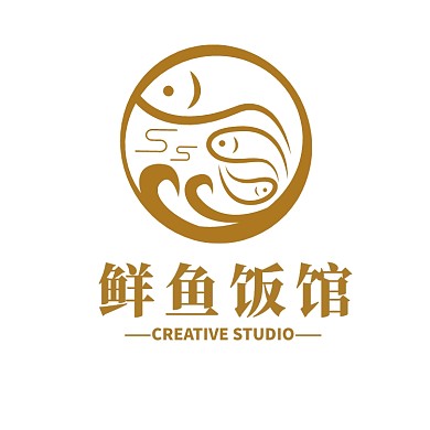 魚類餐飲logo設(shè)計(jì)