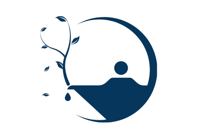 藍(lán)色茶具餐飲logo