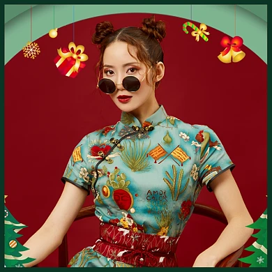 微信朋友圈圣诞头像淘宝直通车图片