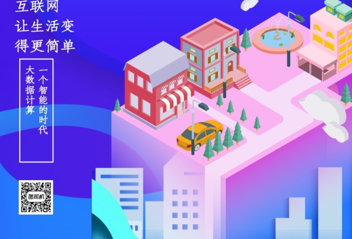 科技成就未來商務(wù)印刷海報(bào)