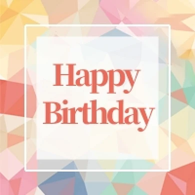 多彩渐变生日快乐公众号次图