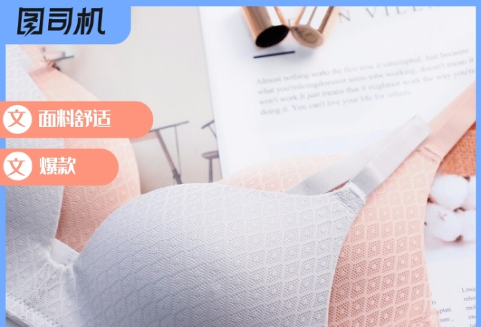 簡約清新女士內(nèi)衣荷爾蒙小店主圖