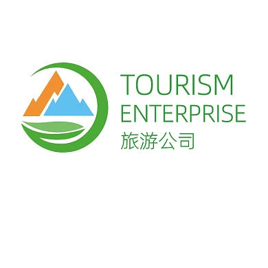 旅游公司LOGO風(fēng)景標(biāo)志