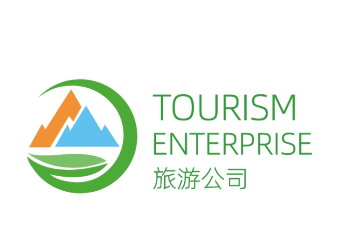 旅游公司LOGO風(fēng)景標(biāo)志