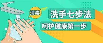 全球洗手日洗手方法公众号首图