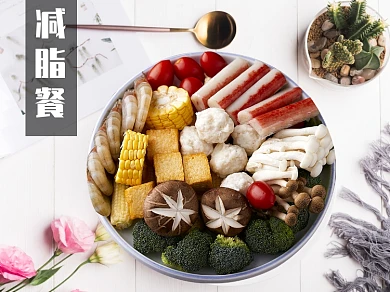 美团减脂餐火锅主图