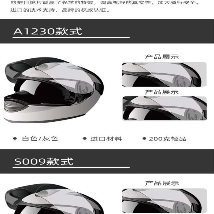 頭盔安全帽騎行裝備摩托車必備詳情頁