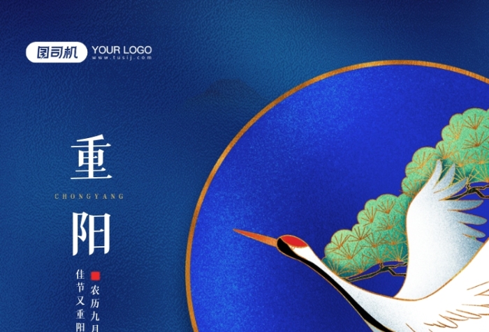 重陽節(jié)簡約房產(chǎn)宣傳手機海報