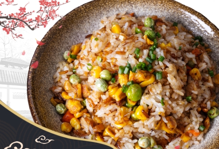 蛋炒飯家常飯傳統(tǒng)美食活動印刷海報