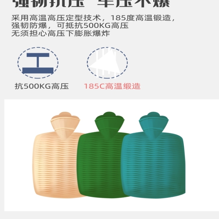 冬季保暖熱水袋膠袋水袋暖手寶詳情頁