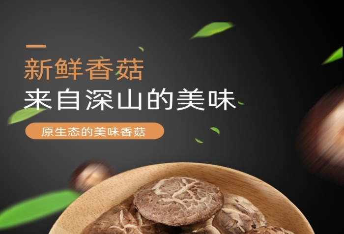 香菇香菇干香菇醬食品飲料詳情頁