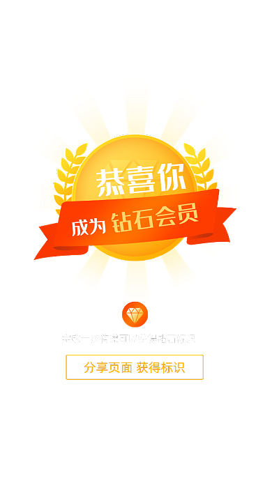 會員等級彈窗廣告