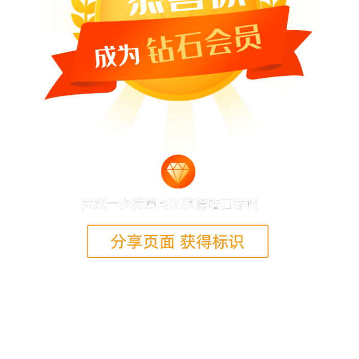 會(huì)員等級(jí)彈窗廣告