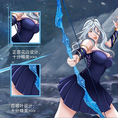 動漫手辦周邊衣服主圖模板