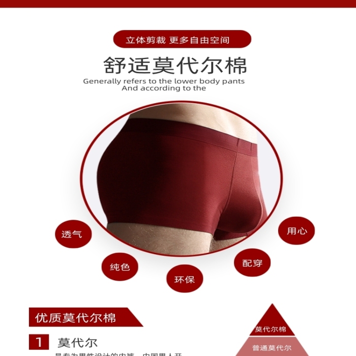 新年男士?jī)?nèi)褲本命年內(nèi)褲生活用品詳情頁