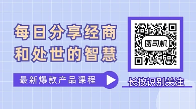 经商处世智慧几何简约长形二维码