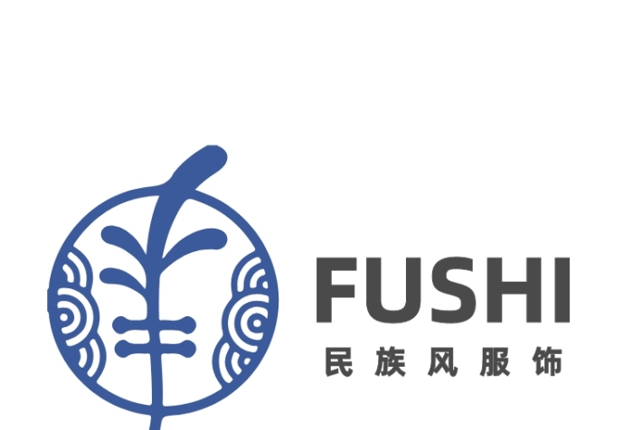 中國風(fēng)服飾旗袍店漢服LOGO