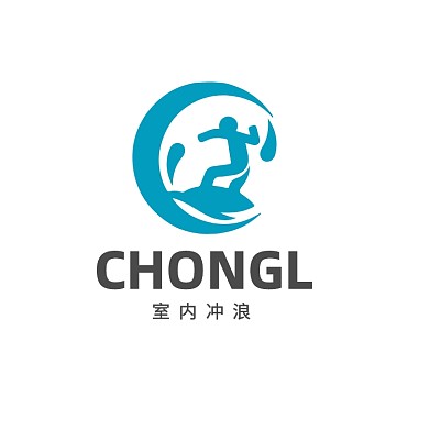 室內(nèi)沖浪游泳館體育用品LOGO