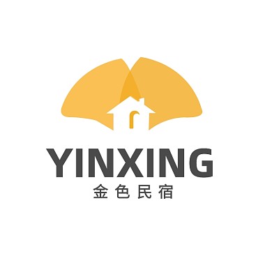 物業(yè)民宿意境銀杏LOGO