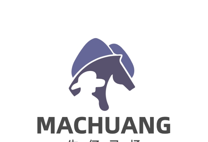 馬場賽馬牛仔草場馬匹LOGO