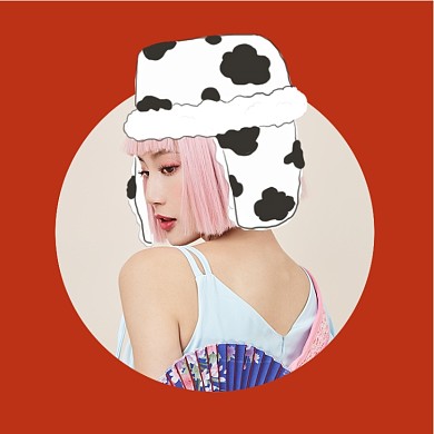 牛年春節(jié)帽子保暖微信頭像