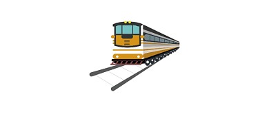 火車彩色手繪簡(jiǎn)筆畫