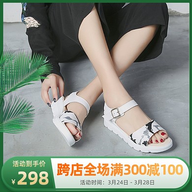 夏季女涼鞋新品活動(dòng)主圖直通車