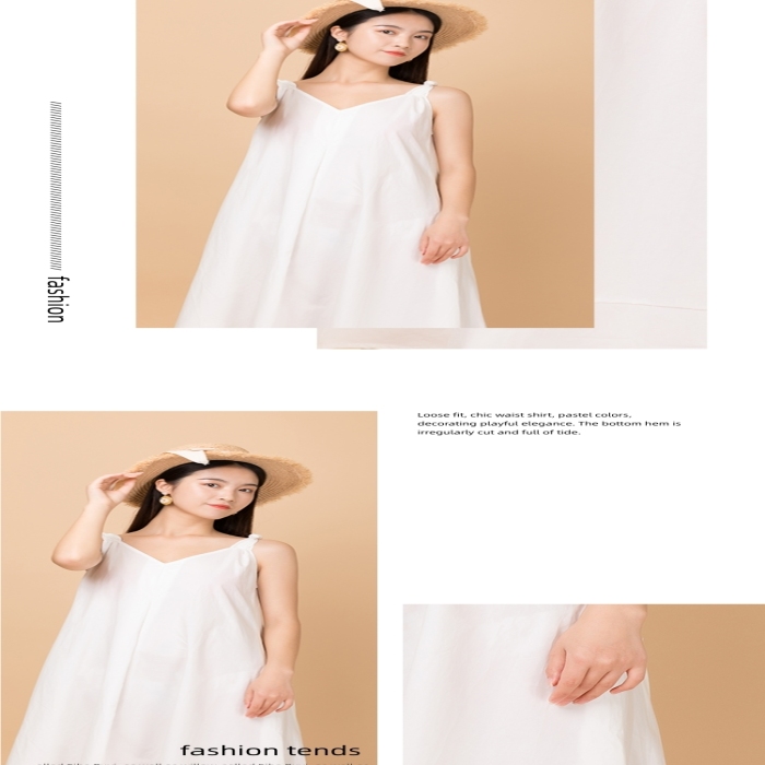 女裝女式簡約睡衣服裝詳情頁