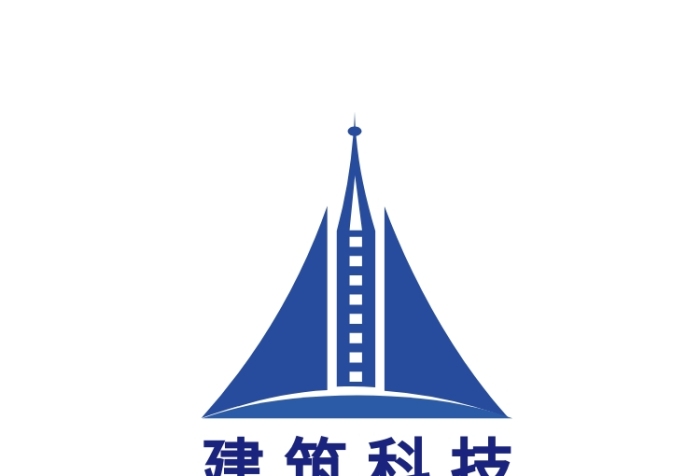 科技藍(lán)建筑燈塔鐵塔商務(wù)logo標(biāo)志