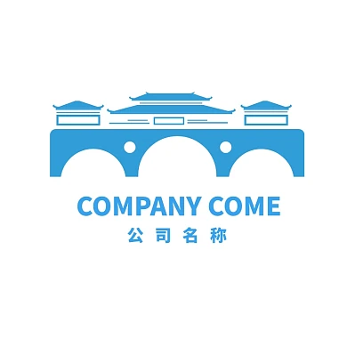 古建筑地产房产公司LOGO