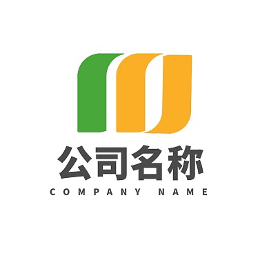 簡約英文字母Mlogo