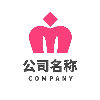 M字母酒店休闲娱乐行业logo