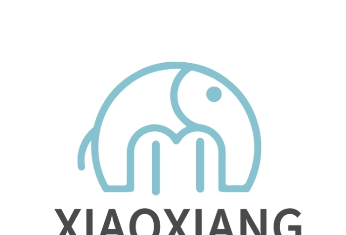 大象母嬰用品兒童服裝LOGO標(biāo)志VI