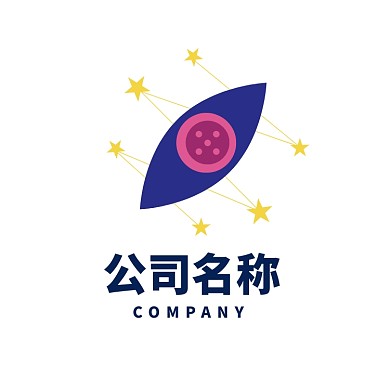 創(chuàng)意彩色圖形拼湊logo