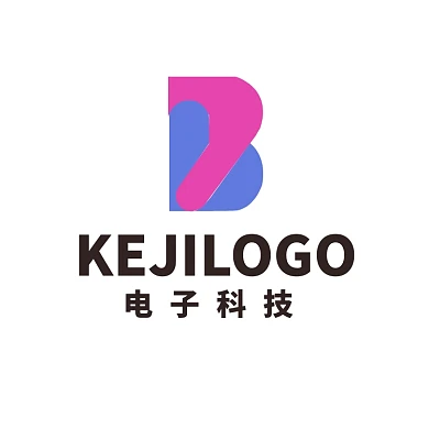 电子科技大气字母B通讯LOGO