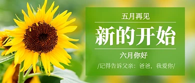 五月再见小清新公众号首图