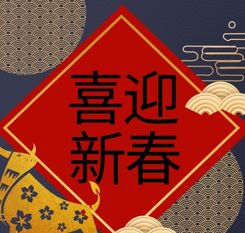 喜迎新春迎新春紅色中國風(fēng)公眾號次圖
