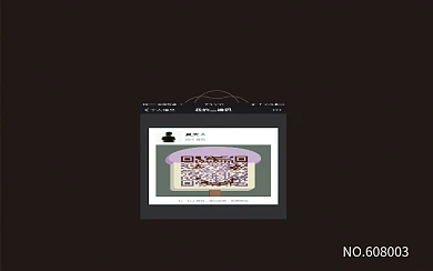 美容美发会员卡黑白配色简约