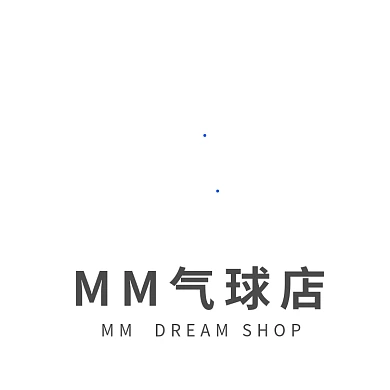 彩色简约时尚m字母logo