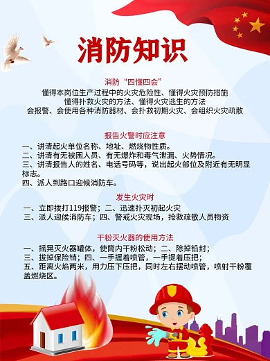 消防知识海报