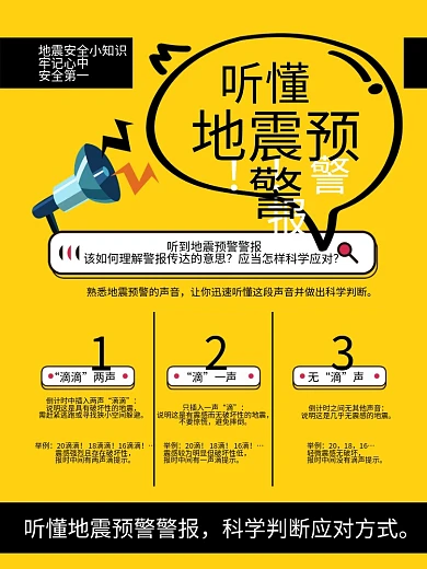 地震安全知识地震预警