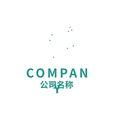 科技互联网N字母logoVI标志