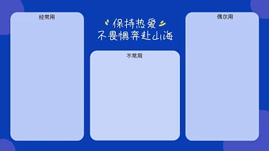 克莱因蓝保持热爱电脑壁纸