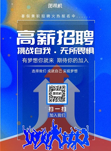 挑战自我高新照片海报