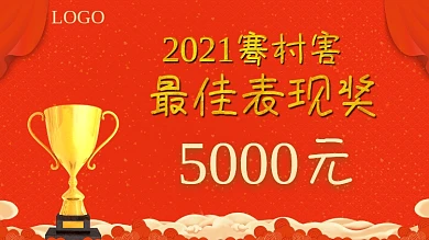 原创红色企业奖金牌荣誉员工表彰展板