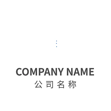 绿色蓝色线性简约Z字母LOGO标志