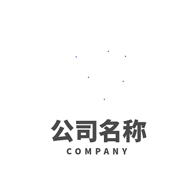 互联网抽象圆形图形logo