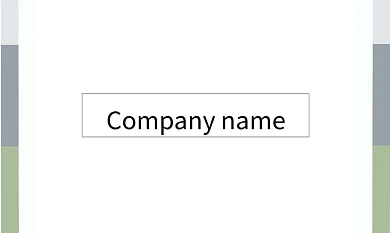 商务公司名片简约